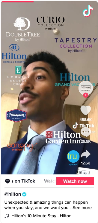 Hilton TikTok